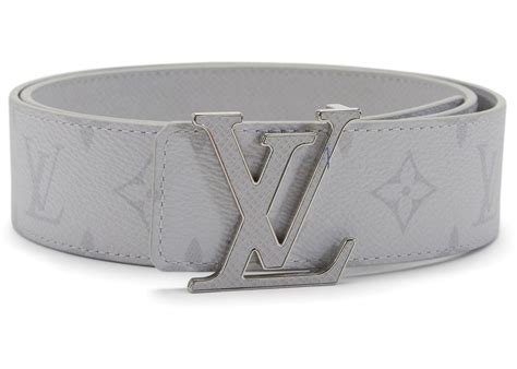 white and grey lv belt|white Lv Belt men.